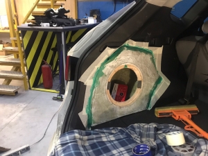 Hyundai SantaFe сабвуфер на заказ