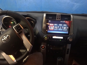 установка магнитолы тойота прадо 150