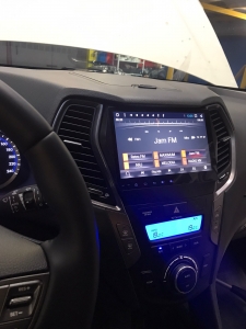 Hyundai SantaFe замена магнитолы в Киеве