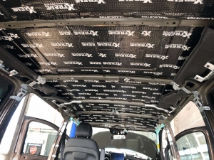 Mercedes Viano шумоизоляция крыши