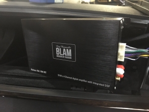 BMW X5 e70 установка усилителя звука Blam