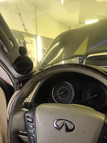 компонентная акустика в инфинити