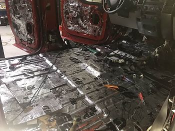 обезшумка пола ford f150